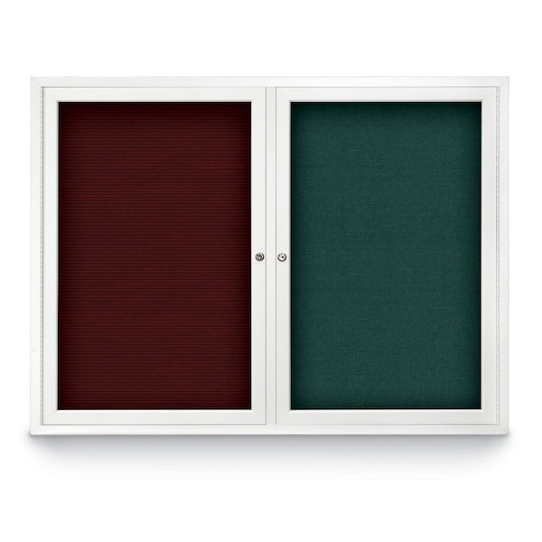 Corkboard, Cork Backing/Black, 72" x 48"